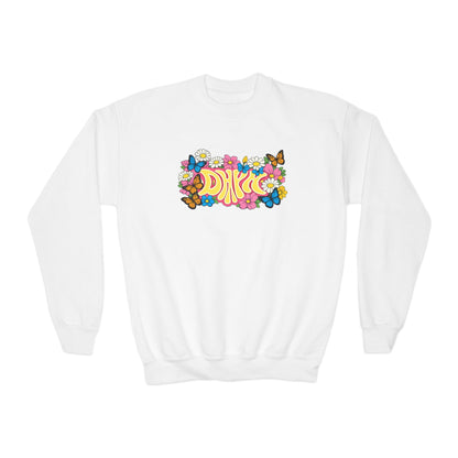TODDLER White Spring- DHYH Crewneck