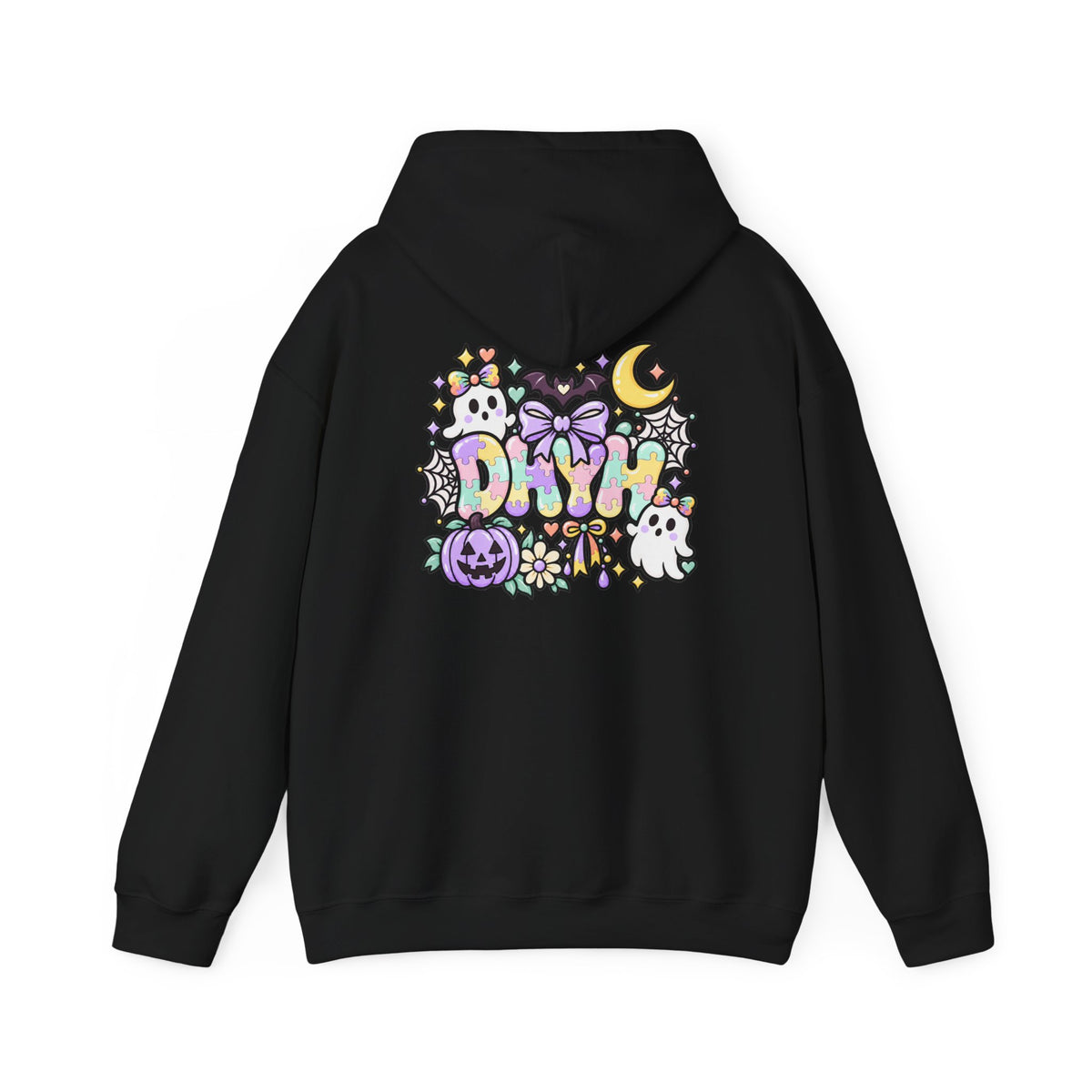 WOMEN'S- Autism Halloween Themed "DHYH" Hoodie