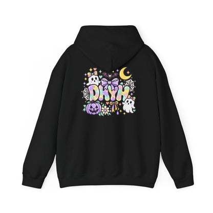 WOMEN'S- Autism Halloween Themed "DHYH" Hoodie