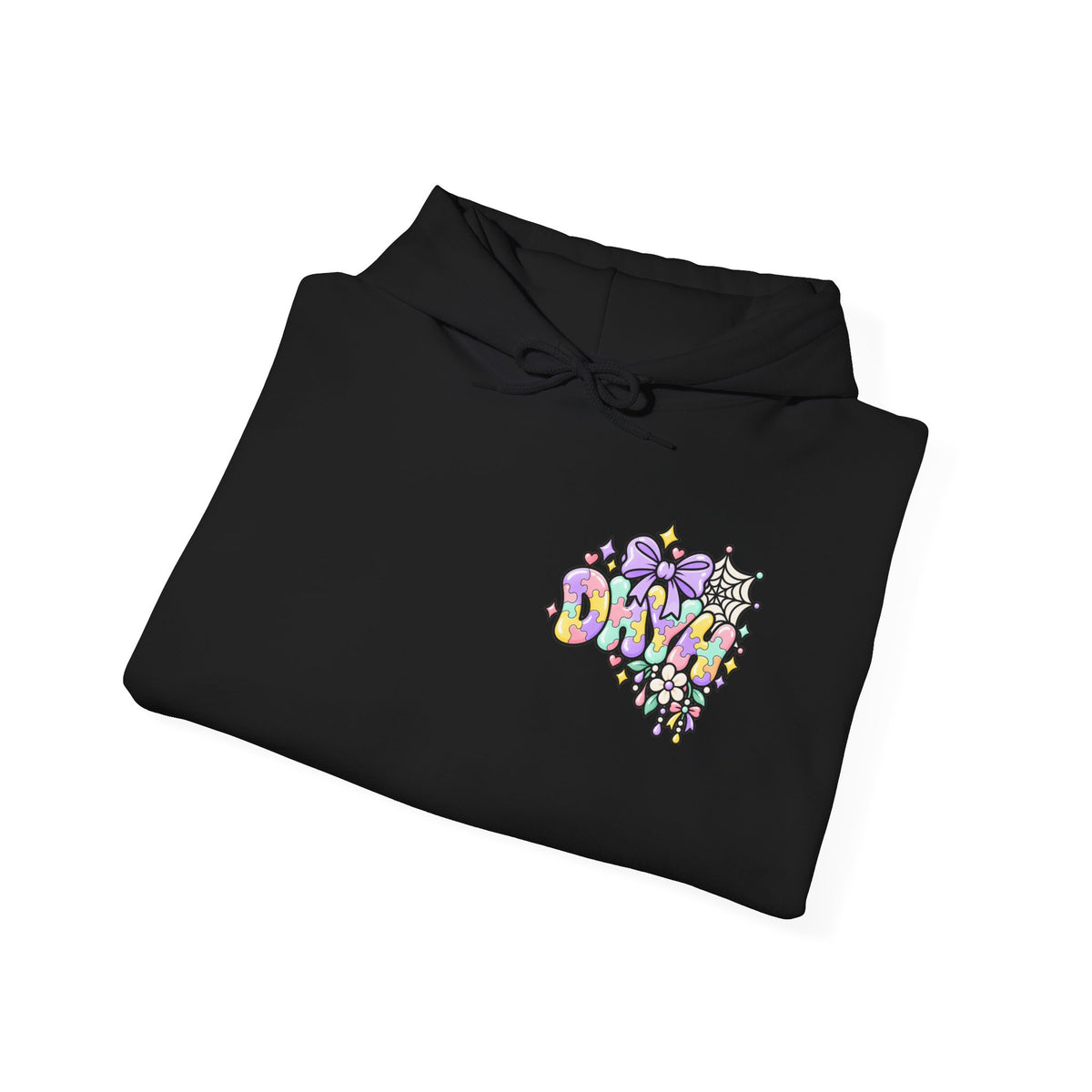 WOMEN'S- Autism Halloween Themed "DHYH" Hoodie