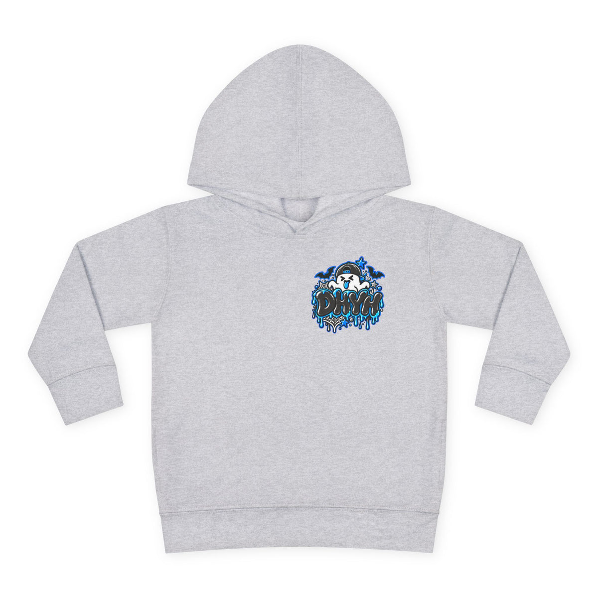 TODDLER BOYS — Blue Halloween Themed "DHYH" Hoodie