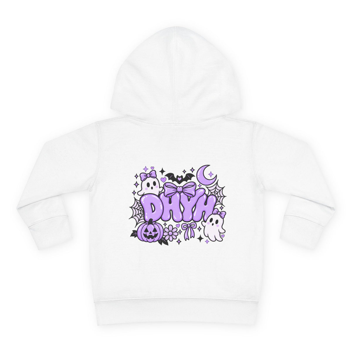 TODDLER GIRLS — Halloween Themed "DHYH" Hoodie