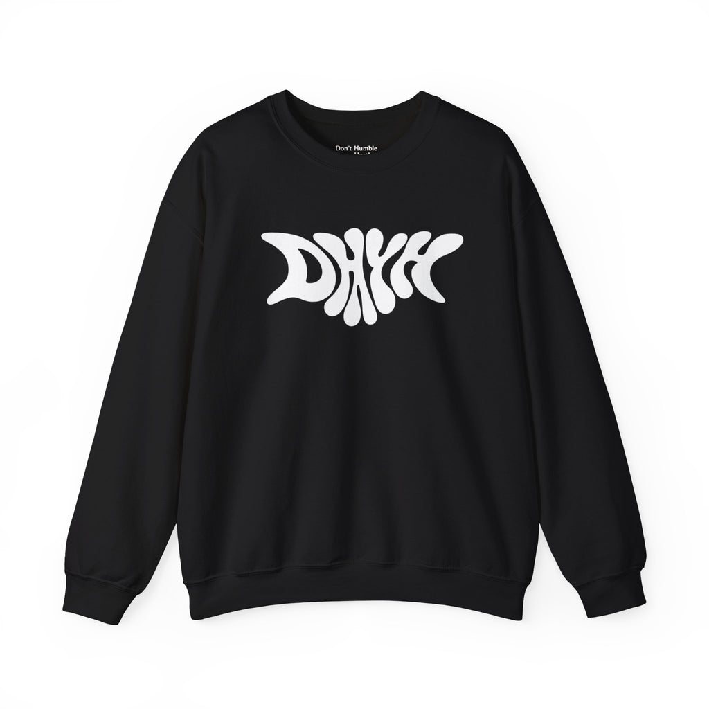 SNUG FIT Black- DHYH Crewneck