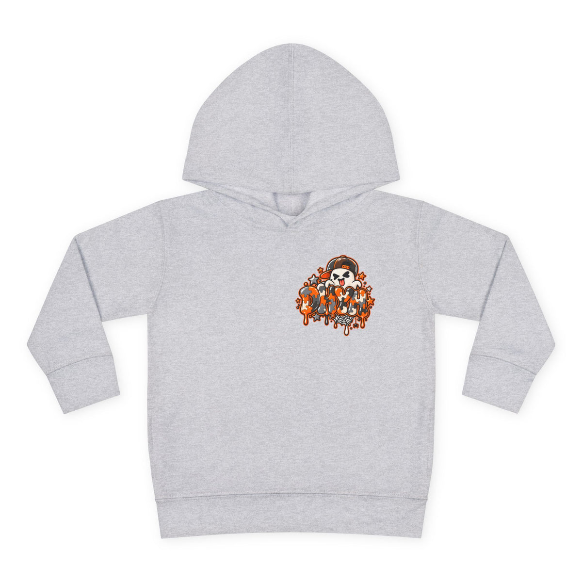 TODDLER BOYS — Orange Autism Halloween Themed "DHYH" Hoodie