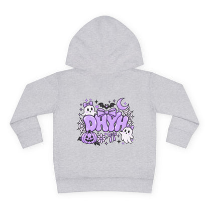 TODDLER GIRLS — Halloween Themed "DHYH" Hoodie