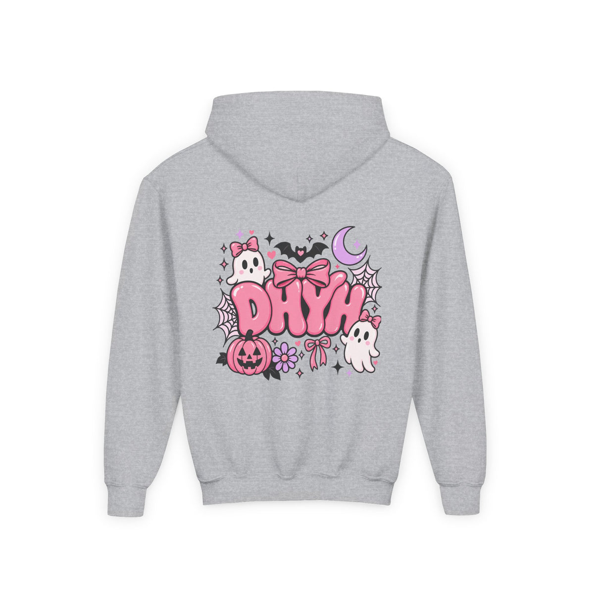 GIRL'S- Pink Halloween Themed DHYH Hoodie