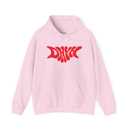 Pink/Red- "DHYH" Hoodie