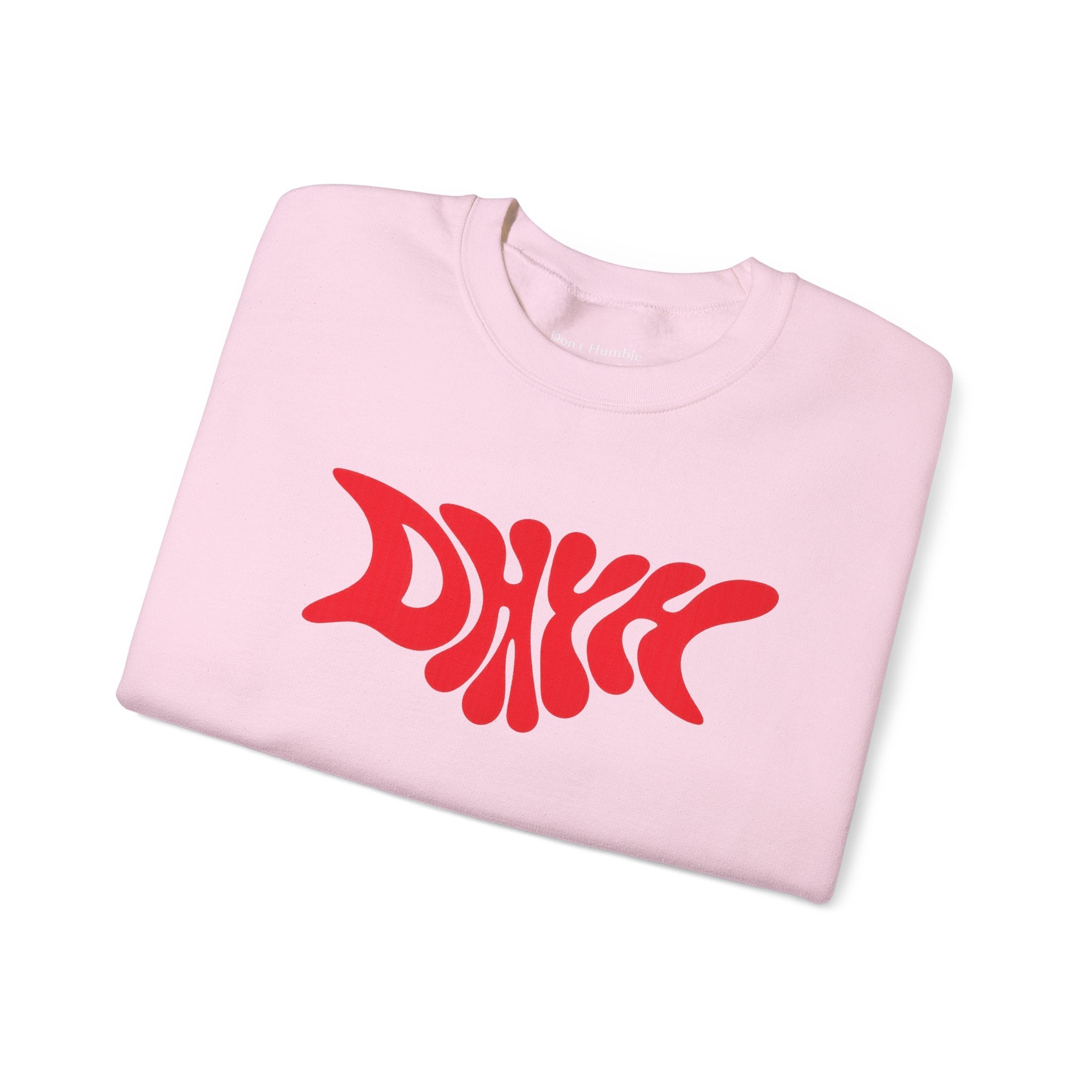 SNUG FIT Light Pink/Red- DHYH Crewneck