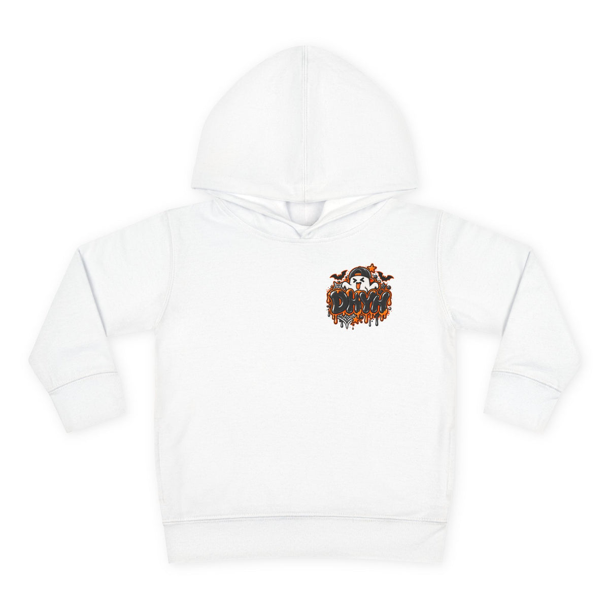 TODDLER BOYS — Orange Halloween Themed "DHYH" Hoodie