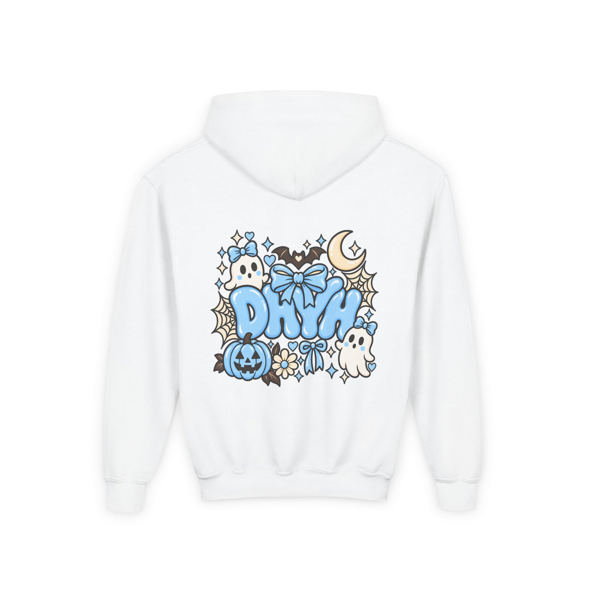GIRLS- Blue Halloween Themed DHYH Hoodie