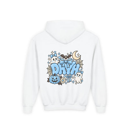 GIRLS- Blue Halloween Themed DHYH Hoodie