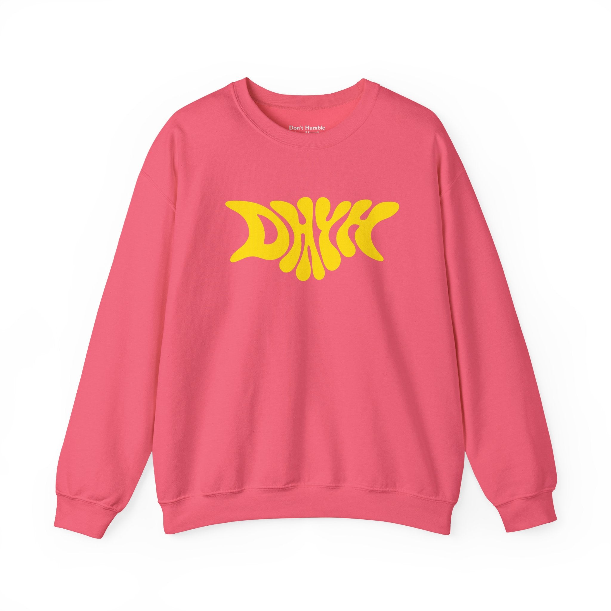 SNUG FIT Safety Pink- DHYH Crewneck
