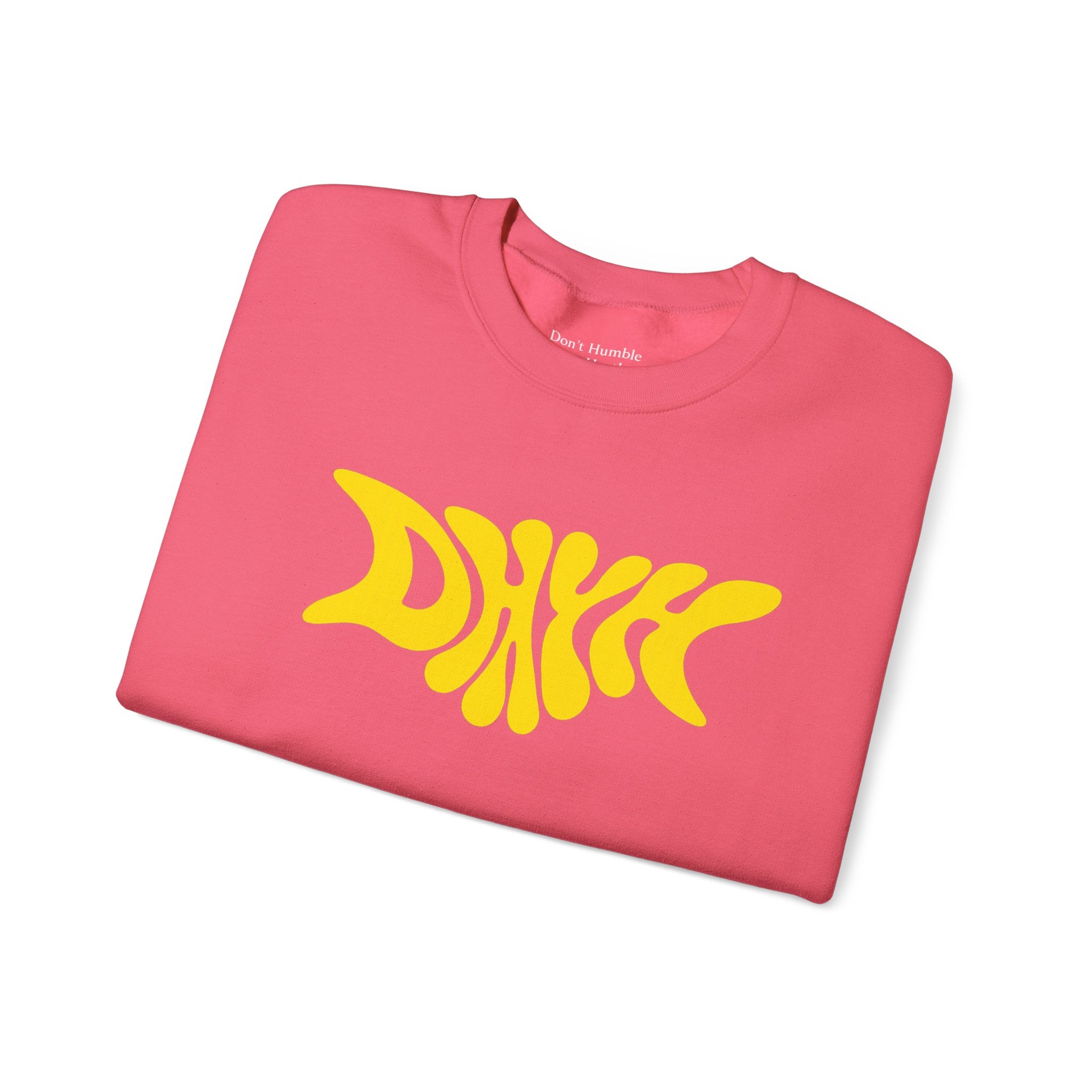 SNUG FIT Safety Pink- DHYH Crewneck