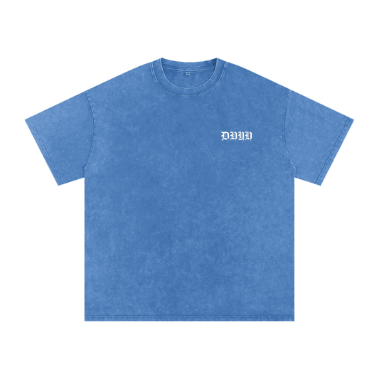 MENS- Snow Washed Oversized Cotton T-Shirt