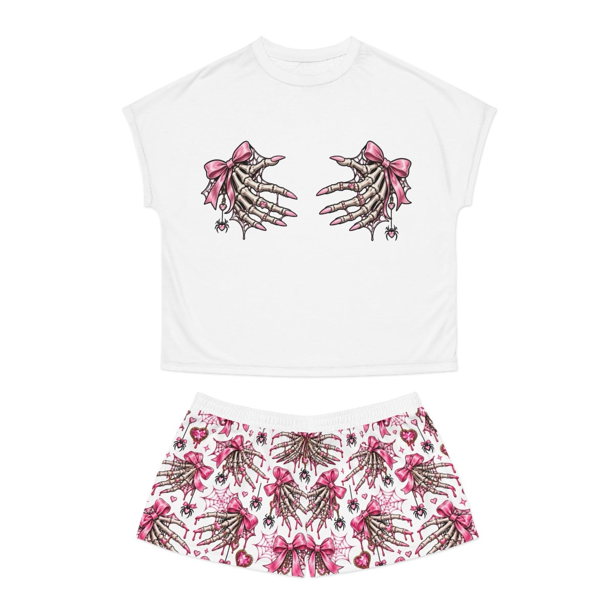 WOMEN'S- Halloween Short Pajama Set