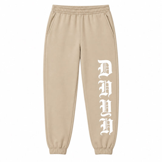 ADULT UNISEX— Beige DHYH Joggers